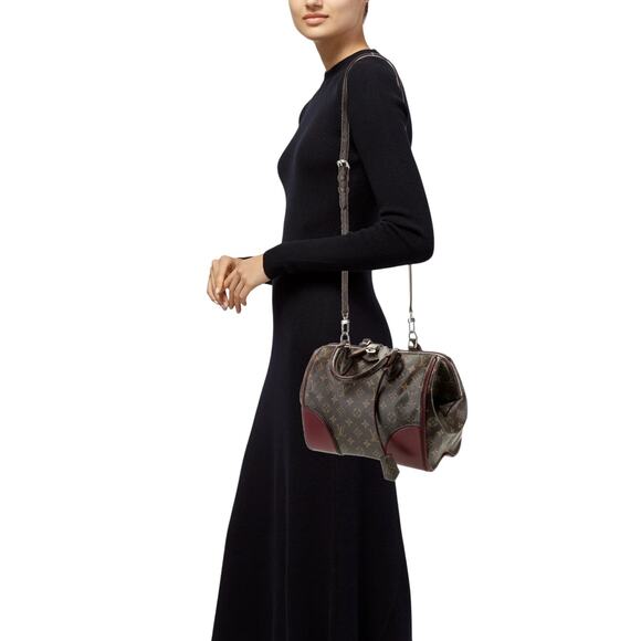 Louis Vuitton Shine Doc Speedy Bag PM Monogram Shoulder LV Limited Edition - Picture 3 of 16